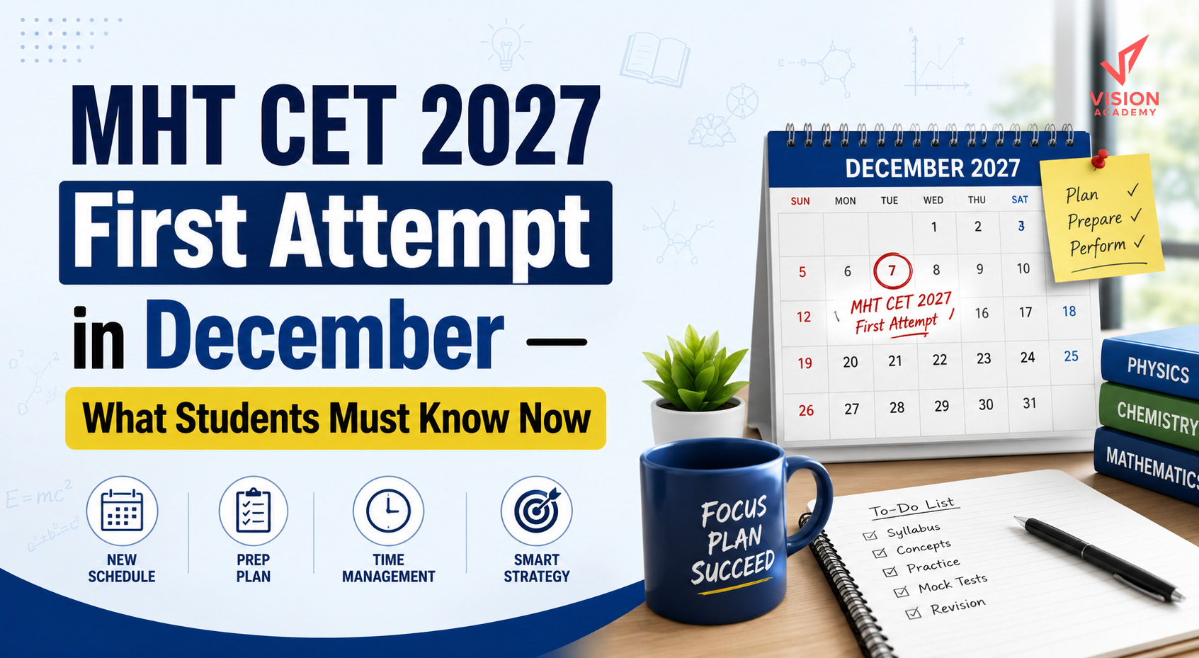 MHT CET 2027 First Attempt in December — What Students Must Know Now